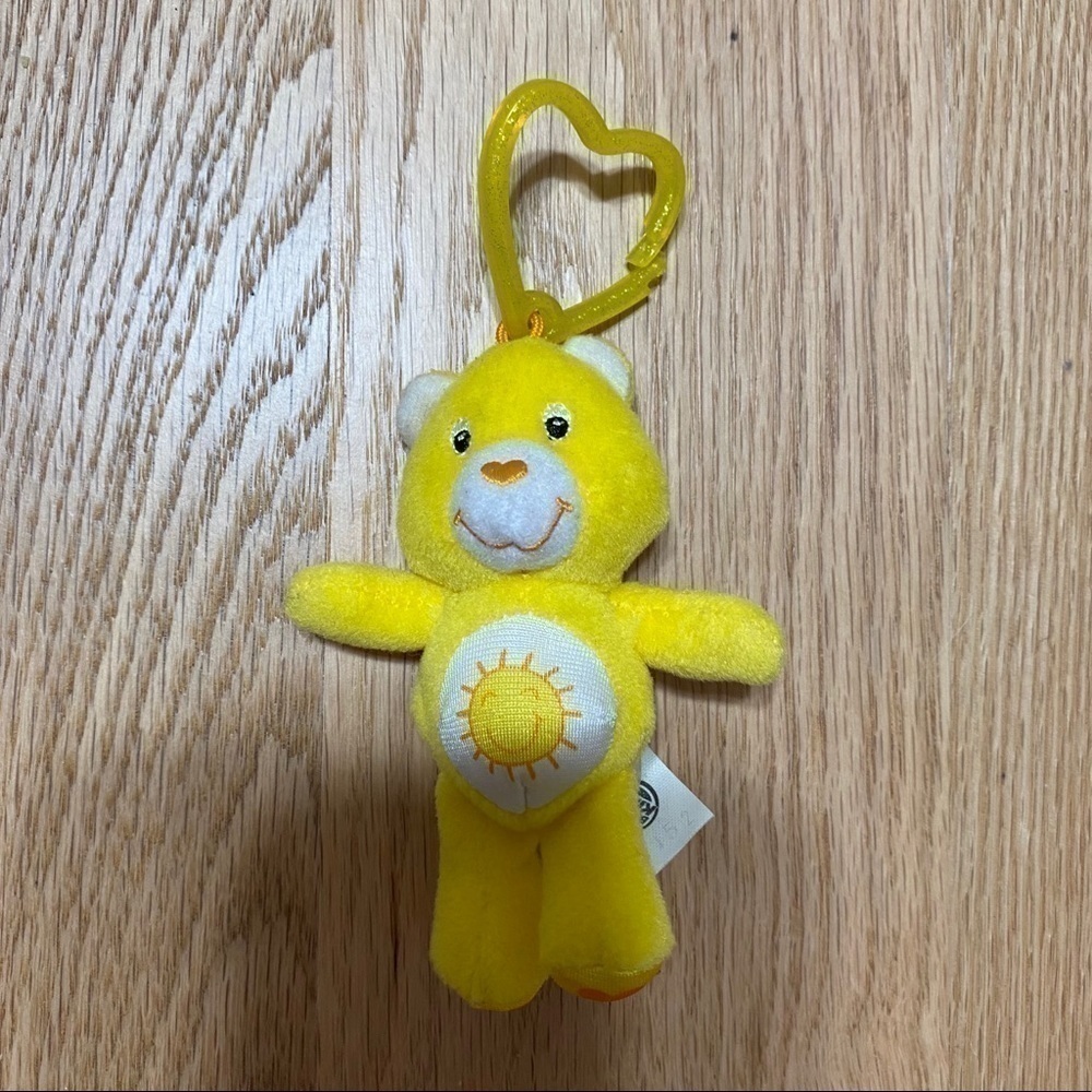 Care Bears Funshine Yellow Bear Keychain
